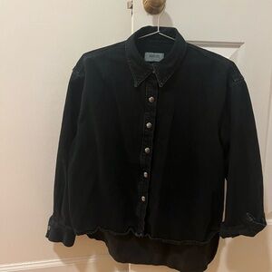 Black Button-Up Shirt